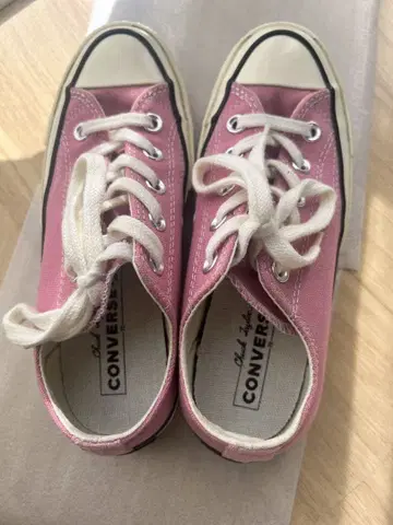 CONVERSE ALL STAR 핑크 스니커즈