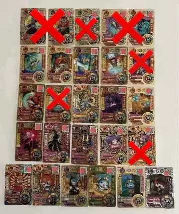 요괴워치 바스터즈 철귀군 카드 묶음 판매