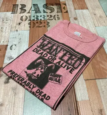 [ XL ] 미사용품 웨어하우스 4096 wanted tee RED