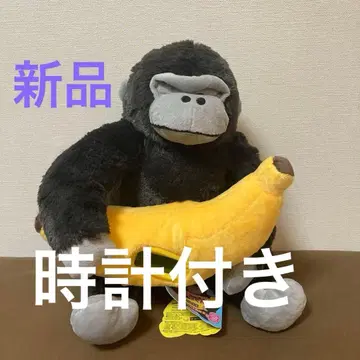 새상품! 고리군 우호호 고릴라의 고리군 봉제 인형 시계 2