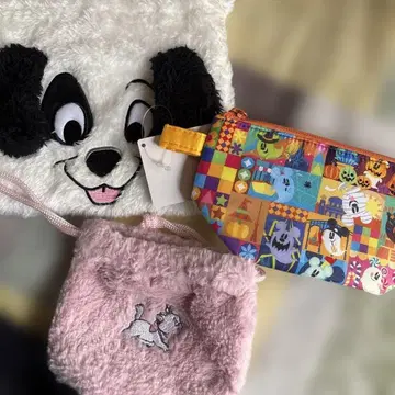 디즈니 할로윈 유령 파우치 101마리 마리 복조리 3점 일괄