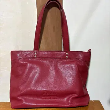 Dakota 가죽 토트백 레드