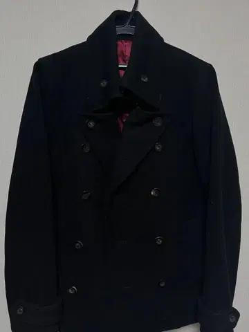 NOID 나폴레옹 피 코트 블랙 사이즈 1