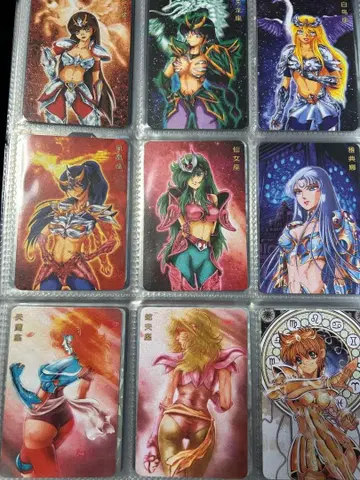 세인트 세이야 트레이딩 카드 20장 세트