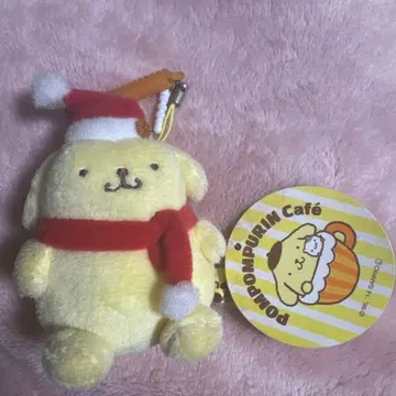 폼폼푸딩 산타 봉제 인형 마스코트