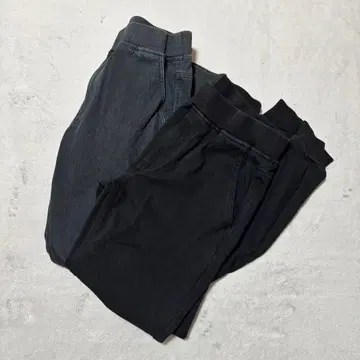 AZUL BY MOUSSY 남성용 팬츠 S 2장 세트 블랙 그레이