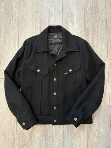 Lee 라이더스 블랙 자켓 S 사이즈 울 원단