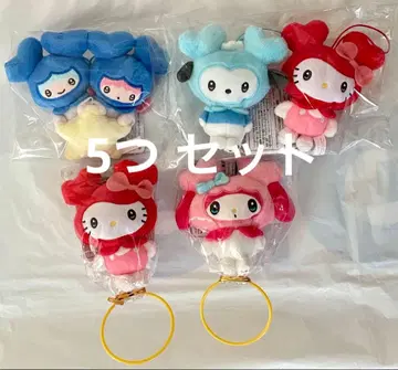 TWICE 산리오 마스코트 GiGO 5개 묶음 판매 세트