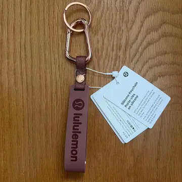 [ 새상품 ] lululemon 실리콘 키링 키체인