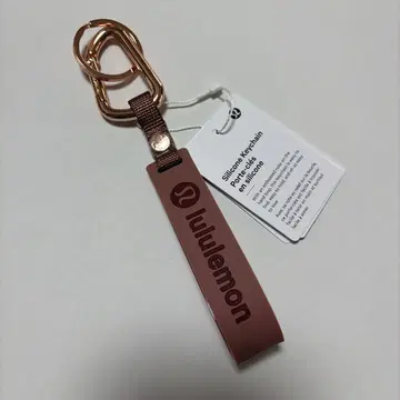 [ 새상품 ] lululemon 실리콘 키링 키체인