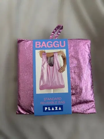BAGGU 핑크 에코백