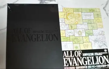 에바 30주년 기념전 ALL OF EVANGELION 도록 플라이어