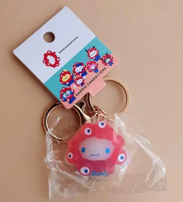 [ 미개봉 ] 시나모롤 미야쿠미야쿠 클리어 컬러 키링