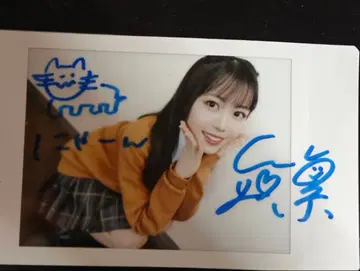 타테이시 린 친필 사인 폴라로이드 미술실에 버려진 천사 -재연-