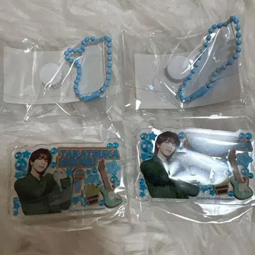 TAKATSUKA HIROMU 키링 스트랩 세트