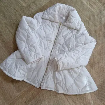 시마무라 hiichan 충전솜 퀼팅 자켓 페플럼 MP 사이즈