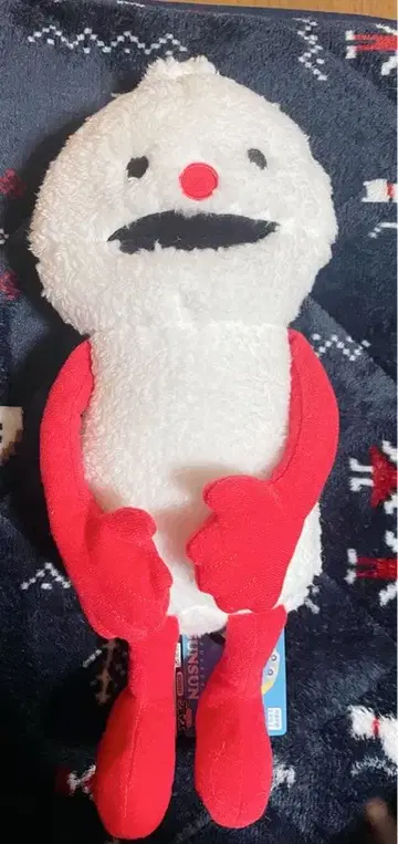 퍼펫 스 앉아있는 BIG 봉제 인형 논논 미사용 택 포함