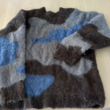 새상품급! 디스코트 뉴앙스 샤기 니트