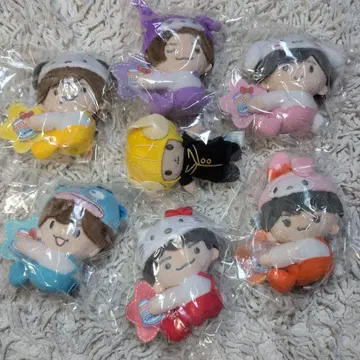 산리오 콜라보 마스코트 7세트