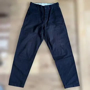 YAECA EXCKUSIVE FABRIC 28 와이드 테이퍼드 치노 팬츠