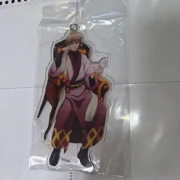 은혼 독서 오키타 소고 특대형 아크릴 키링