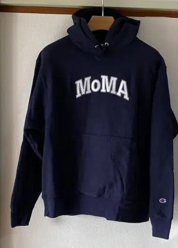 Champion MOMA 리버스 위브 L 네이비