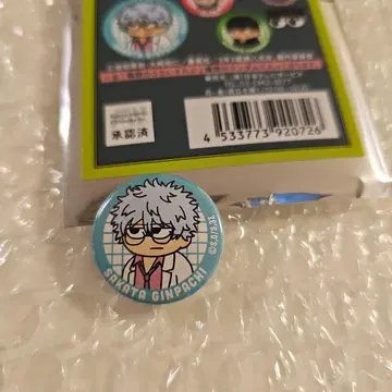 은혼 긴파치 미니 캔뱃지 긴파치 선생님