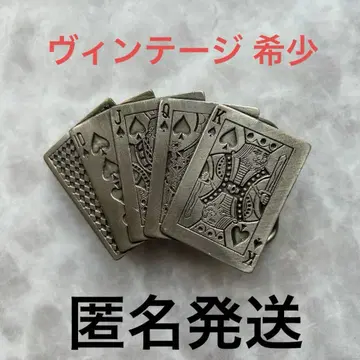 [레어] 빈티지 Copyright 1979 버클 카드놀이 USA제