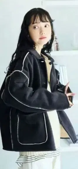 프릭스스토어 리버서블 코듀로이 보아 자켓