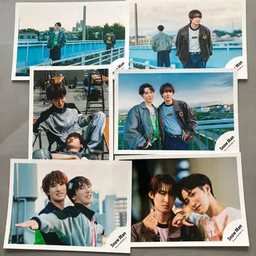 Snow Man 와타나베 쇼타 무카이 코지 공식 오프샷 6장