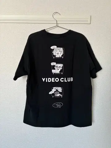 I NEED YOU BABY VIDEO CLUB 티셔츠