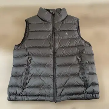 랄프 로렌 폴로 자수 다운 베스트