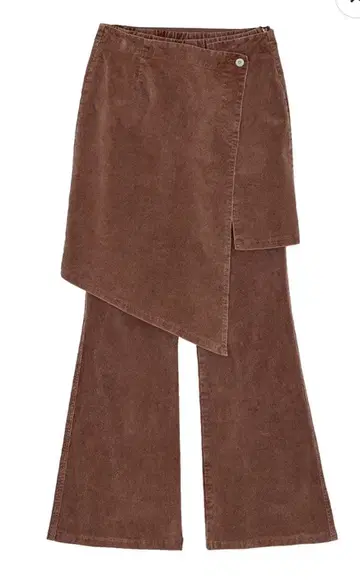 UND STRETCH CORDUROY SKIRT WITH PANTS