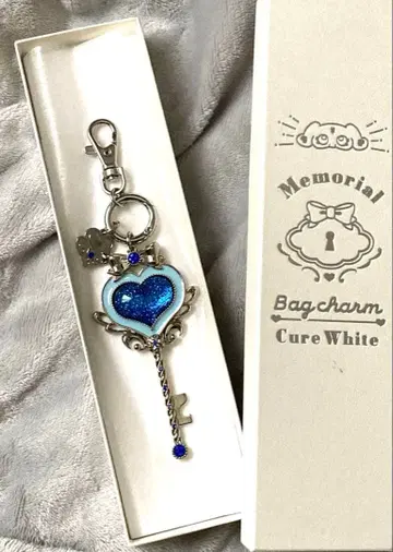 큐어 화이트 키링 빛의 전사 프리큐어 메모리얼 백참