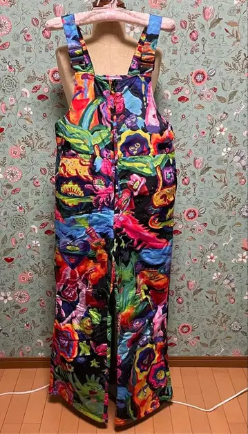 미사용 새상품 프리 사이즈 컬러풀 다운 살로펫