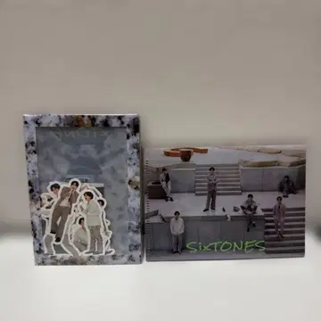 SixTONES 플렉 스티커 & 미니 클리어 파일