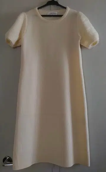 Hanae Mori ALMA EN ROSE 반팔 니트 원피스 38