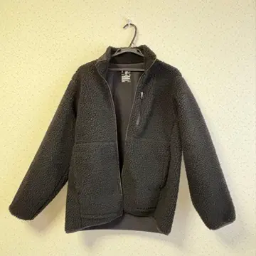 새상품급 무인양품 보아 플리스 자켓