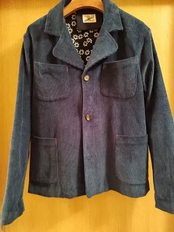 네이비 코듀로이 자켓 karaku