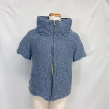 헬레노 니트 베스트 반팔 베스트 숏 아우터 다운 사이즈 42