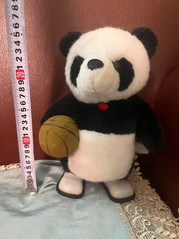 팬더 봉제 인형 농구 레트로 팬시 잡화