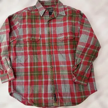 아바크롬비&피치 체크 무늬 긴팔 셔츠