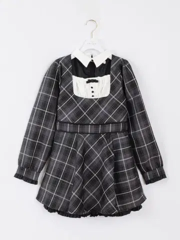 evelyn 초커 가죽 올인원 블랙