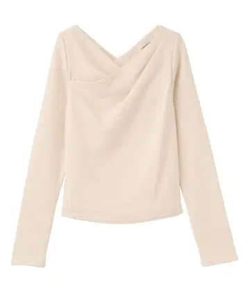 즉시 완판 코코딜 택 포함 새상품 아지메넥 오프숄더 티셔츠 베이지