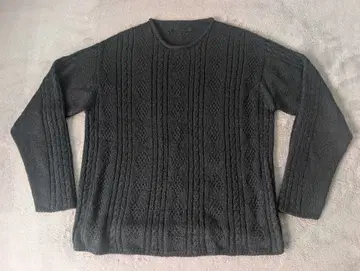 (하자품) 알파카 원단 스웨터 페루산/중고 MADE IN PERU