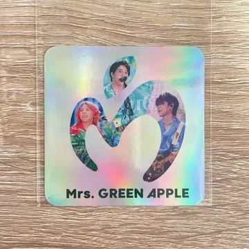 미세스 그린애플 무비티켓 팜플렛 예약 특전 수량 한정 스티커