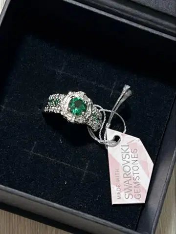 la.vex 스와로브스키 토파즈 반지