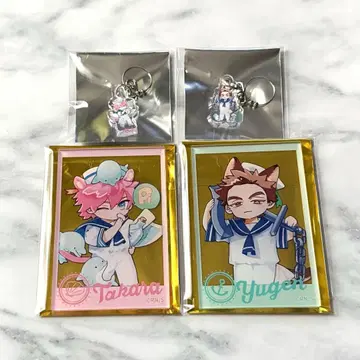 비터 플레이메이트 스마일 베이스 카페 아크릴 카드 드링크 참