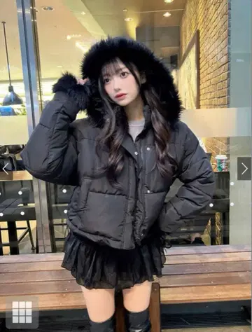 멀티 Way 후드 부착 퍼 다운 자켓[kd81]