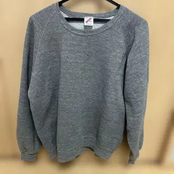 그레이 래글런 슬리브 트레이닝복 저지즈